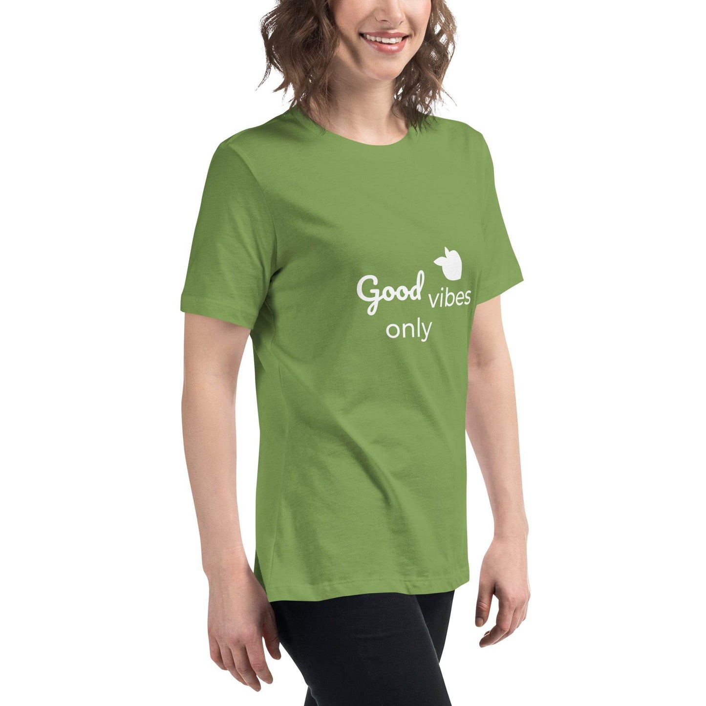 tsgabrielle • Trans / Women's • Good Vibes Only • Relaxed T-Shirt • 9 Colors • 100% Cotton - tsgabrielle