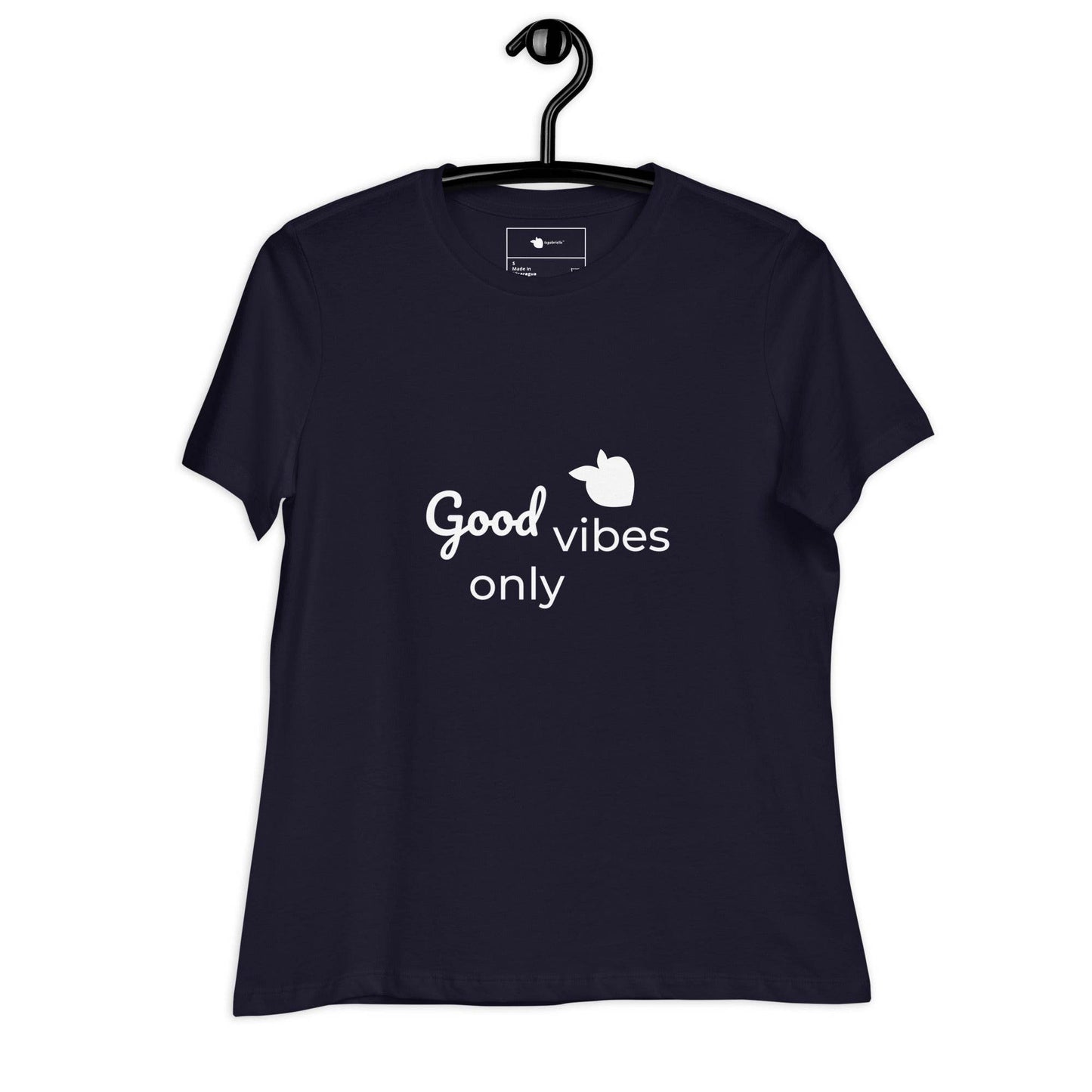 tsgabrielle • Trans / Women's • Good Vibes Only • Relaxed T-Shirt • 9 Colors • 100% Cotton - tsgabrielle