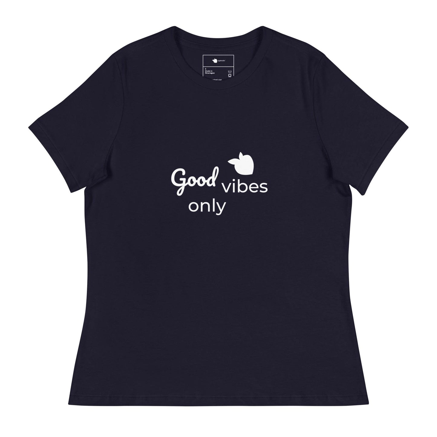 tsgabrielle • Trans / Women's • Good Vibes Only • Relaxed T-Shirt • 9 Colors • 100% Cotton - tsgabrielle