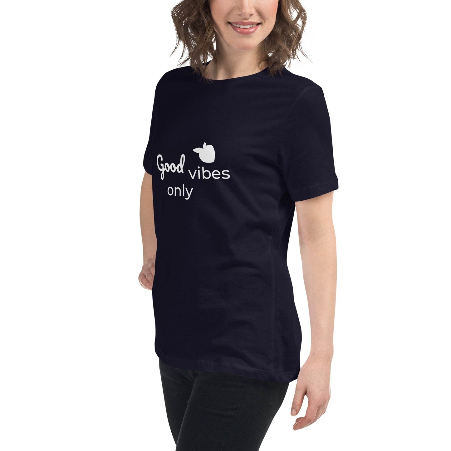 tsgabrielle • Trans / Women's • Good Vibes Only • Relaxed T-Shirt • 9 Colors • 100% Cotton - tsgabrielle