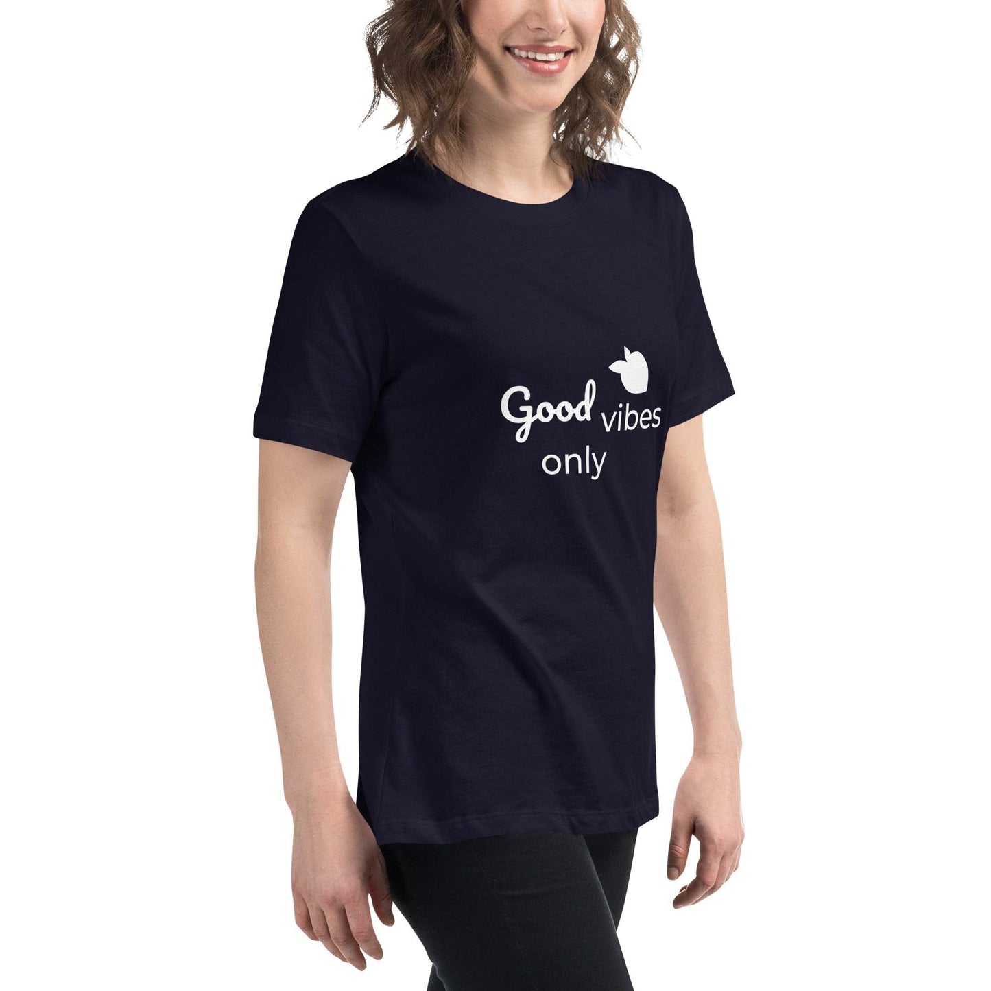 tsgabrielle • Trans / Women's • Good Vibes Only • Relaxed T-Shirt • 9 Colors • 100% Cotton - tsgabrielle