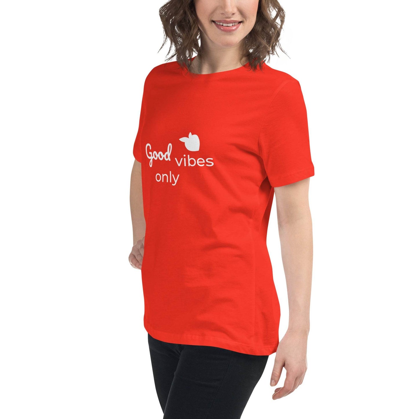 tsgabrielle • Trans / Women's • Good Vibes Only • Relaxed T-Shirt • 9 Colors • 100% Cotton - tsgabrielle