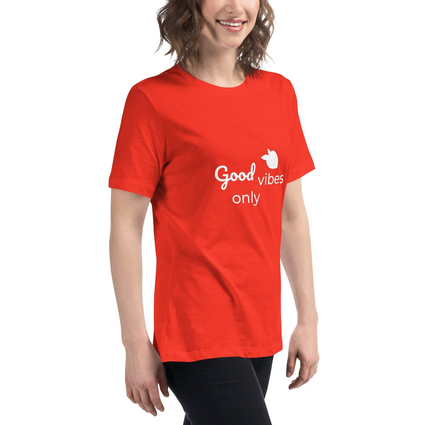 tsgabrielle • Trans / Women's • Good Vibes Only • Relaxed T-Shirt • 9 Colors • 100% Cotton - tsgabrielle