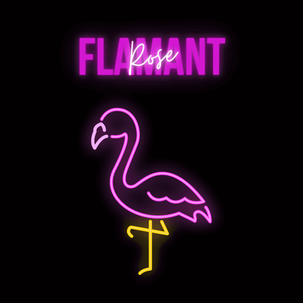 tsgabrielle • Flamant Rose • Travel Mug with a Handle - tsgabrielle