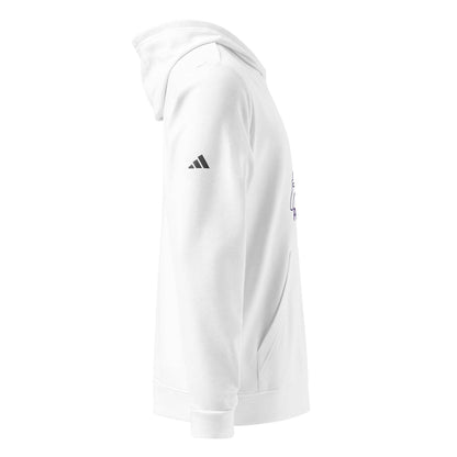 adidas® by tsgabrielle • Men's • Paris - La Tour Eiffel • Fleece Hoodie • White - tsgabrielle