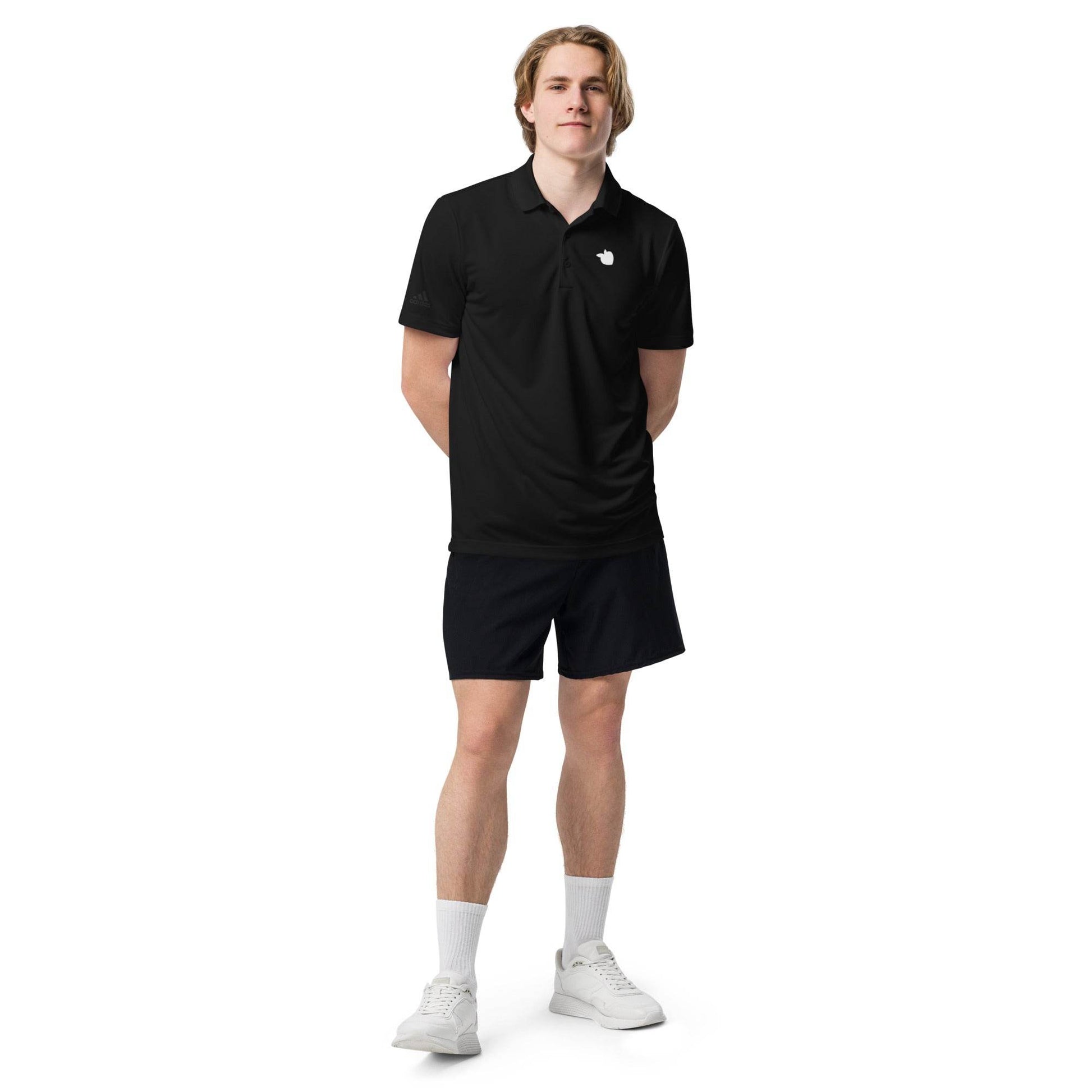 adidas® by tsgabrielle • Men's • Premium Polo Shirt • Black - tsgabrielle