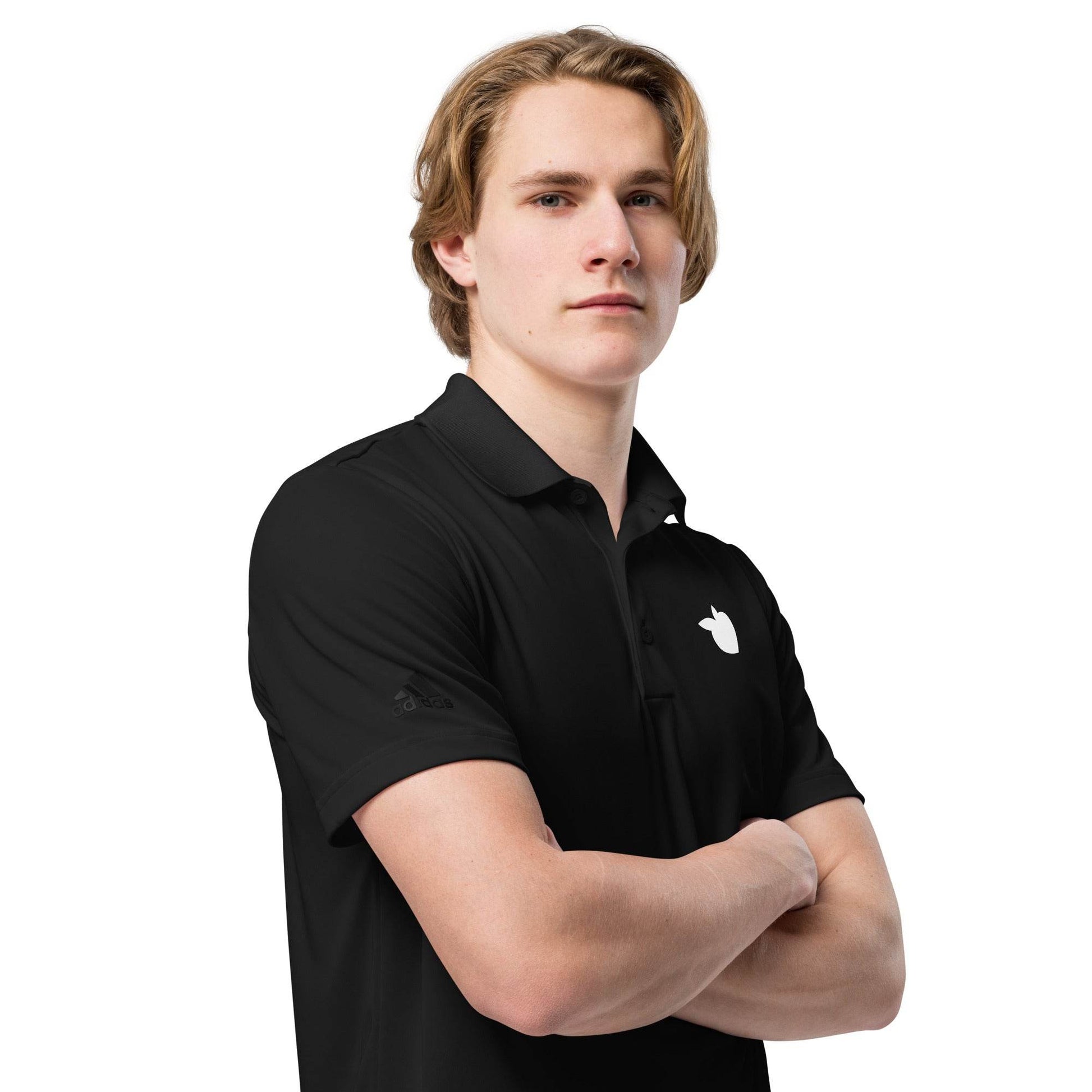 adidas® by tsgabrielle • Men's • Premium Polo Shirt • Black - tsgabrielle
