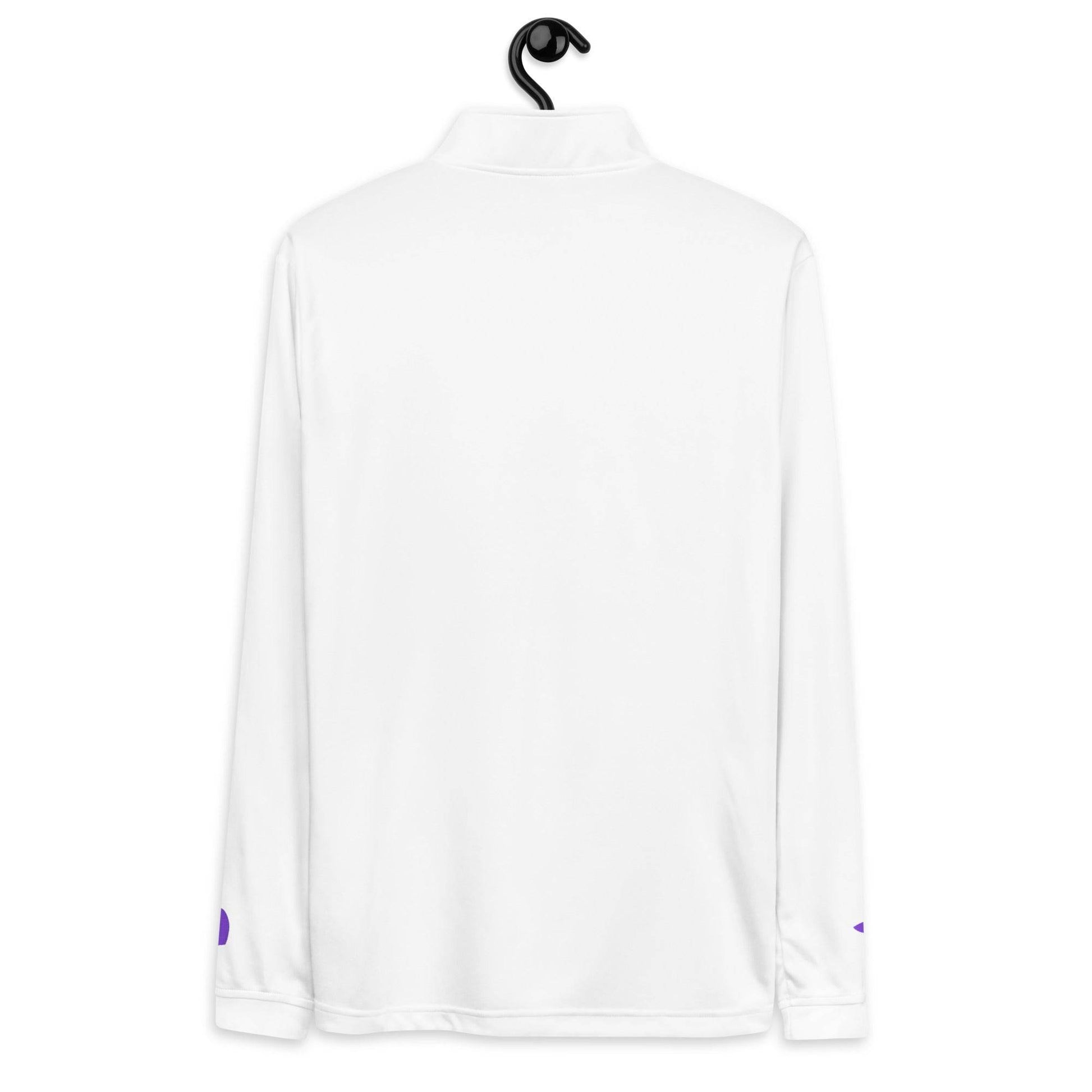 adidas® by tsgabrielle • Men's • Paris - La Tour Eiffel • Quarter Zip Pullover • White - tsgabrielle
