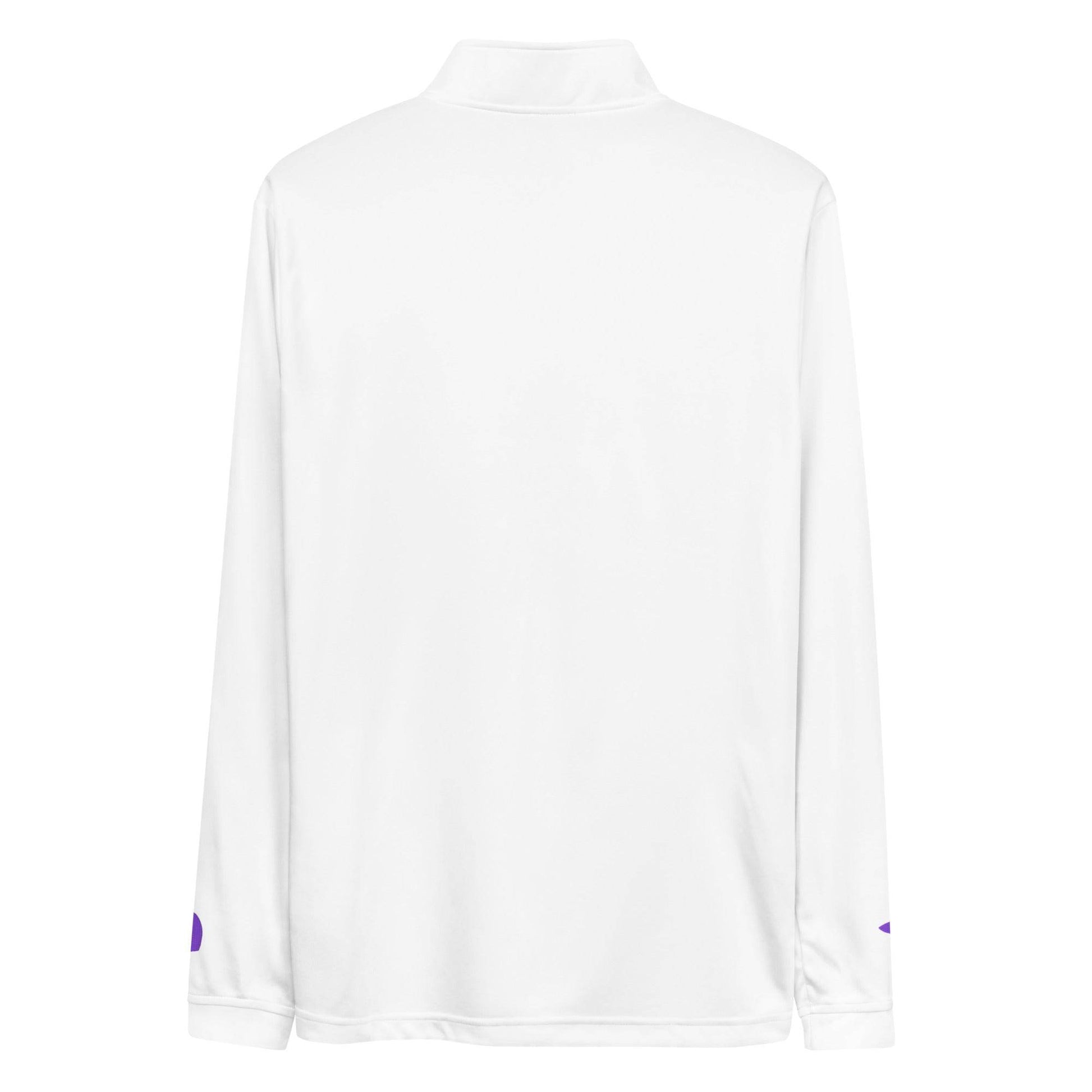 adidas® by tsgabrielle • Men's • Paris - La Tour Eiffel • Quarter Zip Pullover • White - tsgabrielle