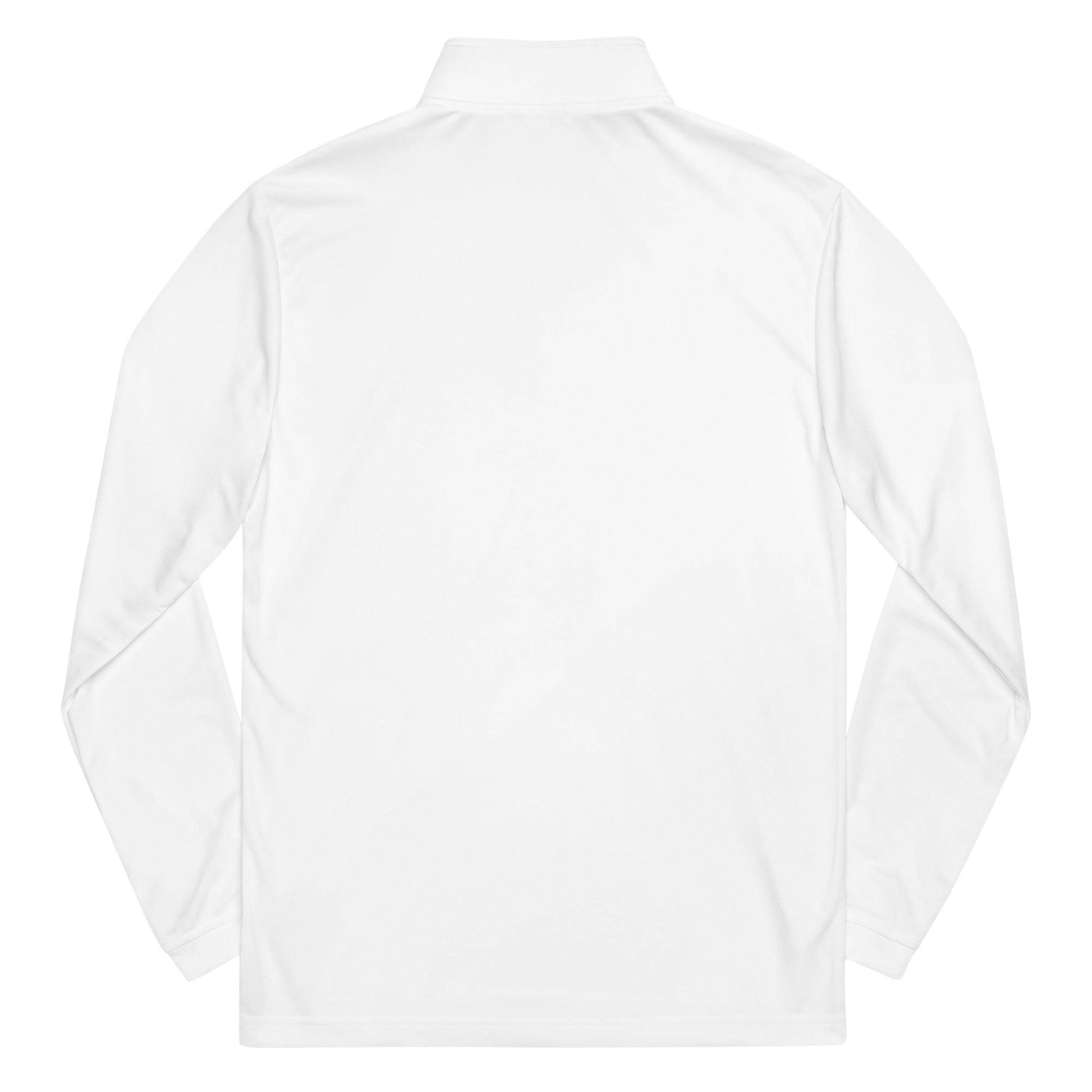 adidas® by tsgabrielle • Men's • Paris - La Tour Eiffel • Quarter Zip Pullover • White - tsgabrielle