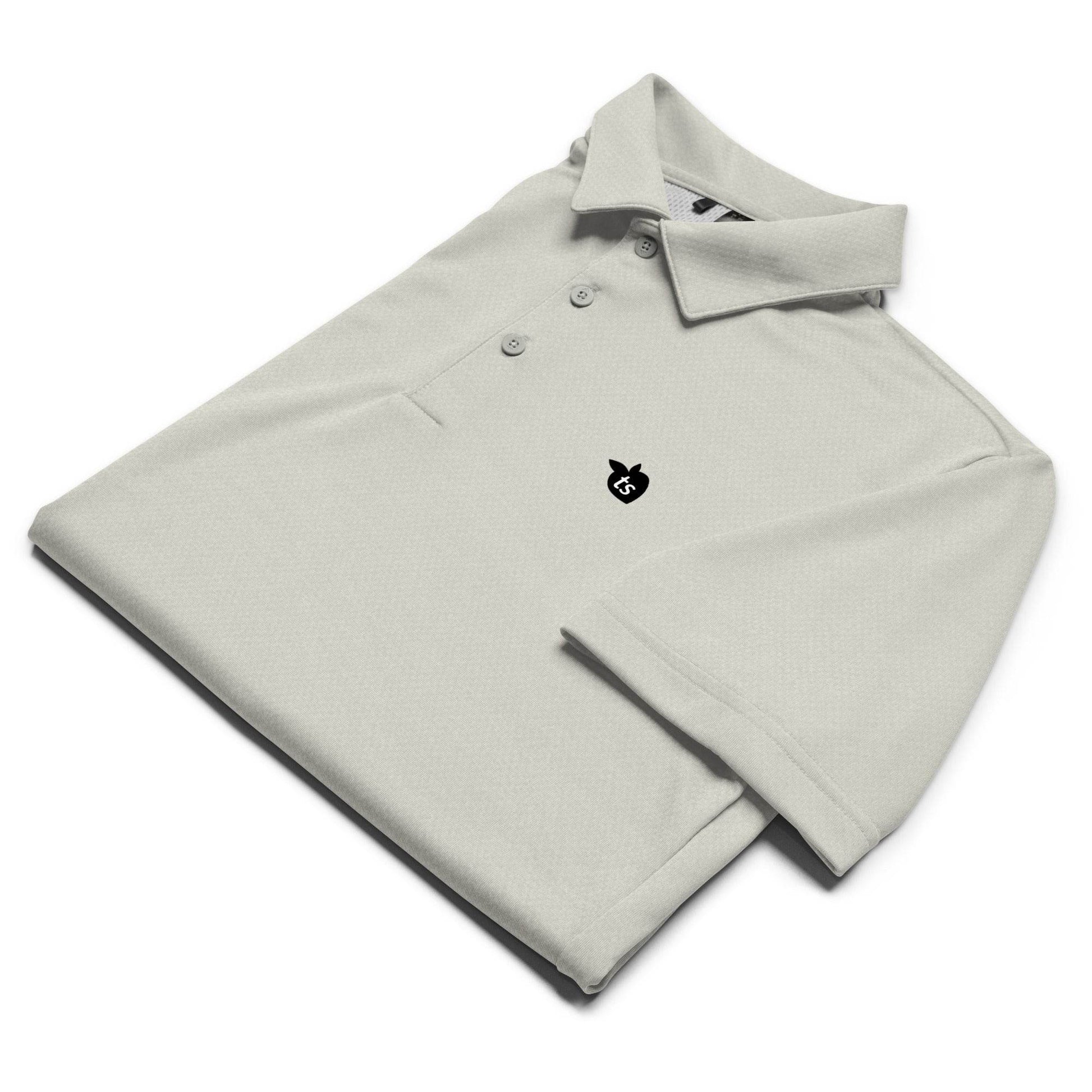 adidas® by tsgabrielle • Men's • Space-Dyed Polo • Grey One Heather - tsgabrielle