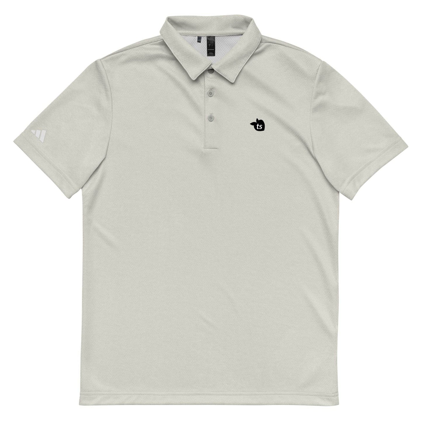 adidas® by tsgabrielle • Men's • Space-Dyed Polo • Grey One Heather - tsgabrielle