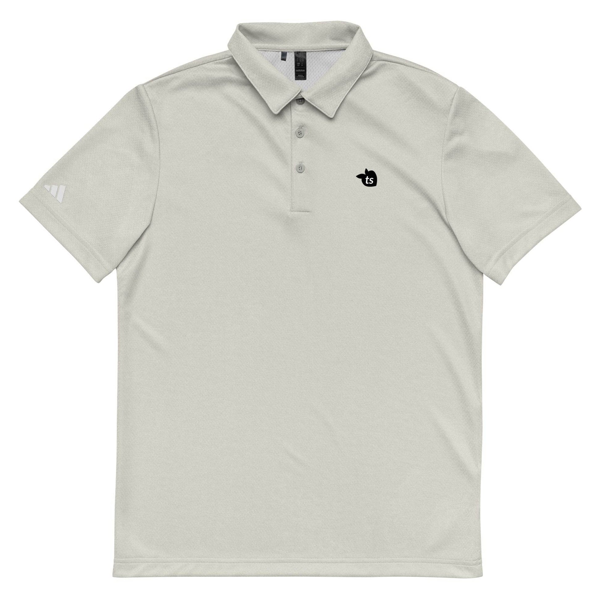 adidas® by tsgabrielle • Men's • Space-Dyed Polo • Grey One Heather - tsgabrielle