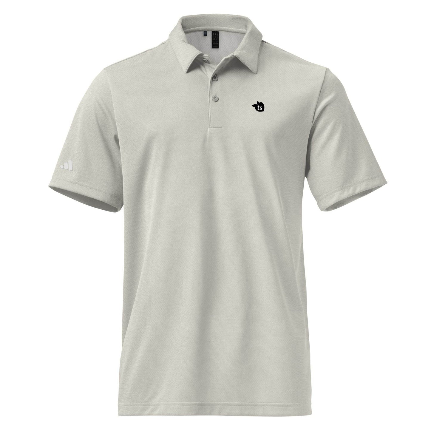 adidas® by tsgabrielle • Men's • Space-Dyed Polo • Grey One Heather - tsgabrielle