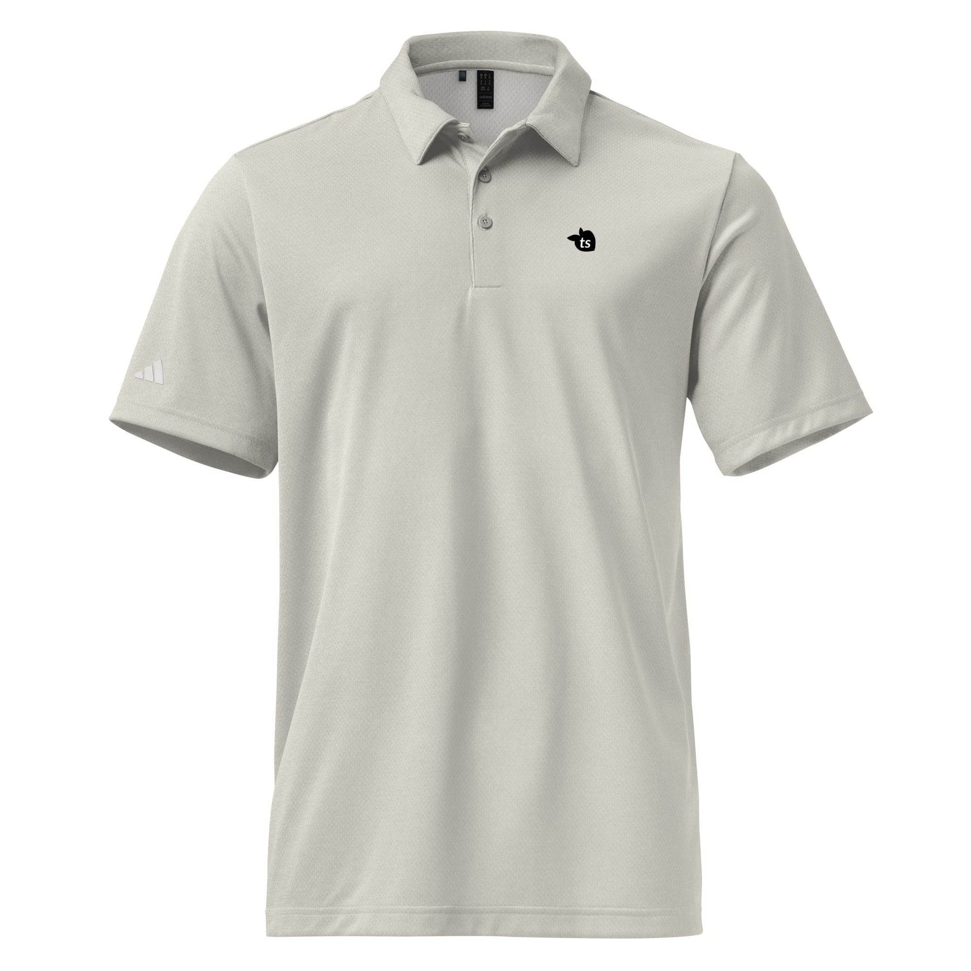 adidas® by tsgabrielle • Men's • Space-Dyed Polo • Grey One Heather - tsgabrielle