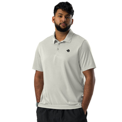 adidas® by tsgabrielle • Men's • Space-Dyed Polo • Grey One Heather - tsgabrielle