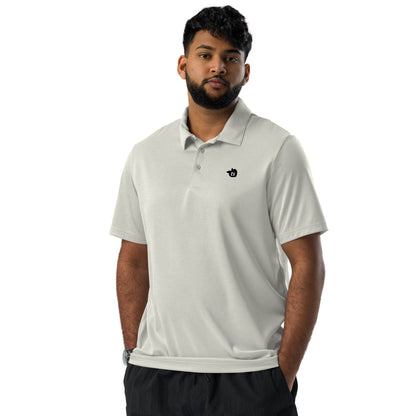 adidas® by tsgabrielle • Men's • Space-Dyed Polo • Grey One Heather - tsgabrielle