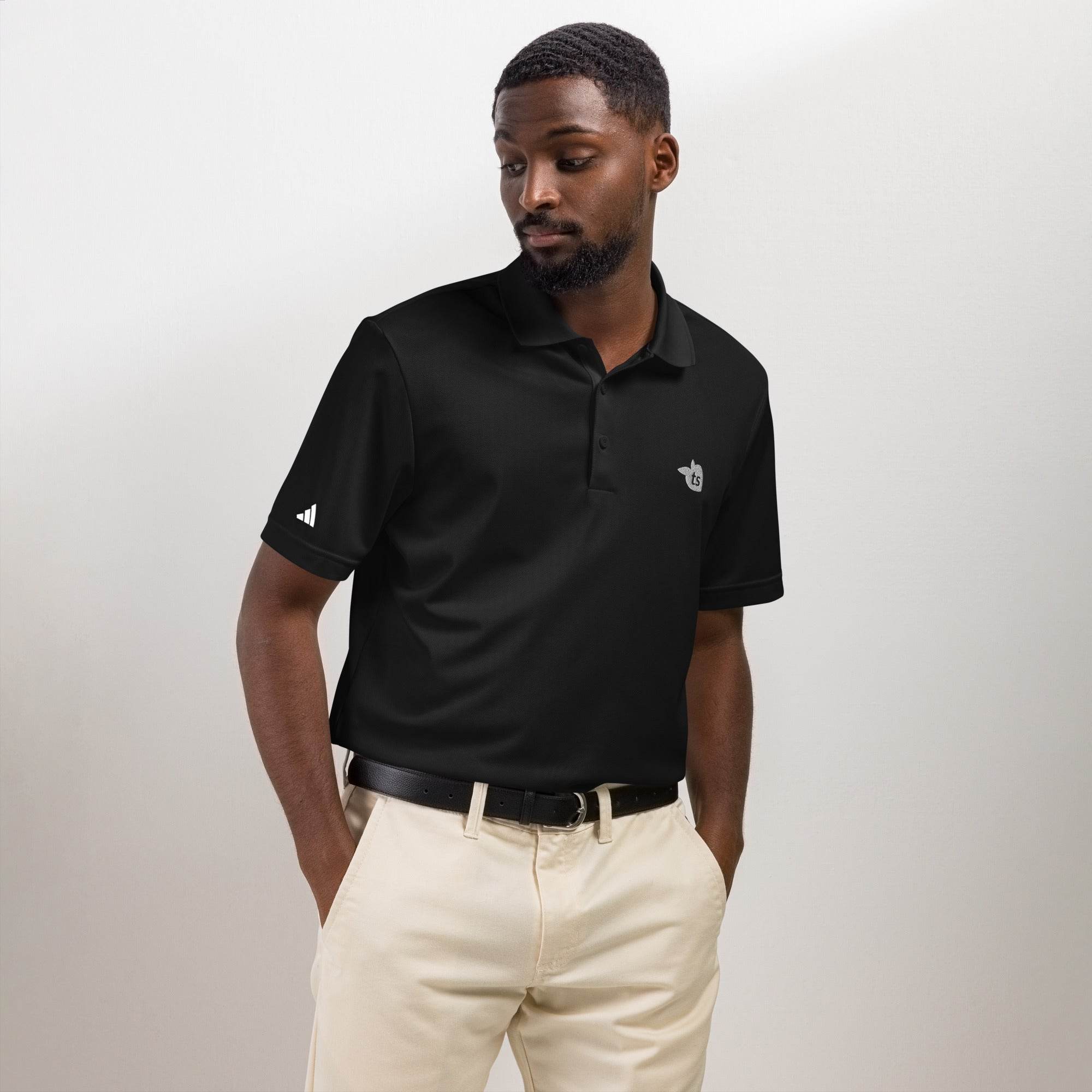 Adidas® by tsgabrielle • Men’s • Sport Polo • Black - tsgabrielle