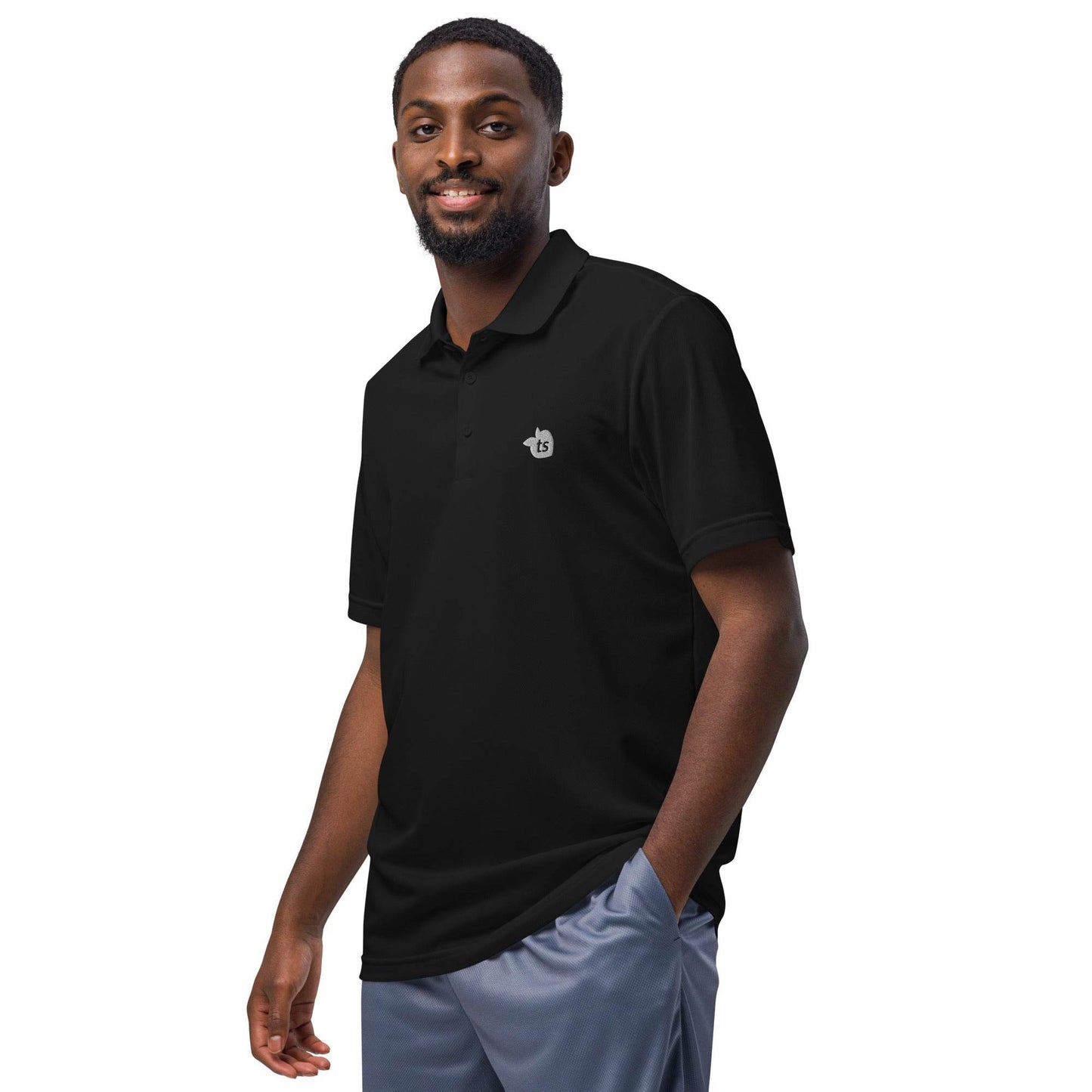 adidas® by tsgabrielle • Men’s • Sport Polo • Black - tsgabrielle