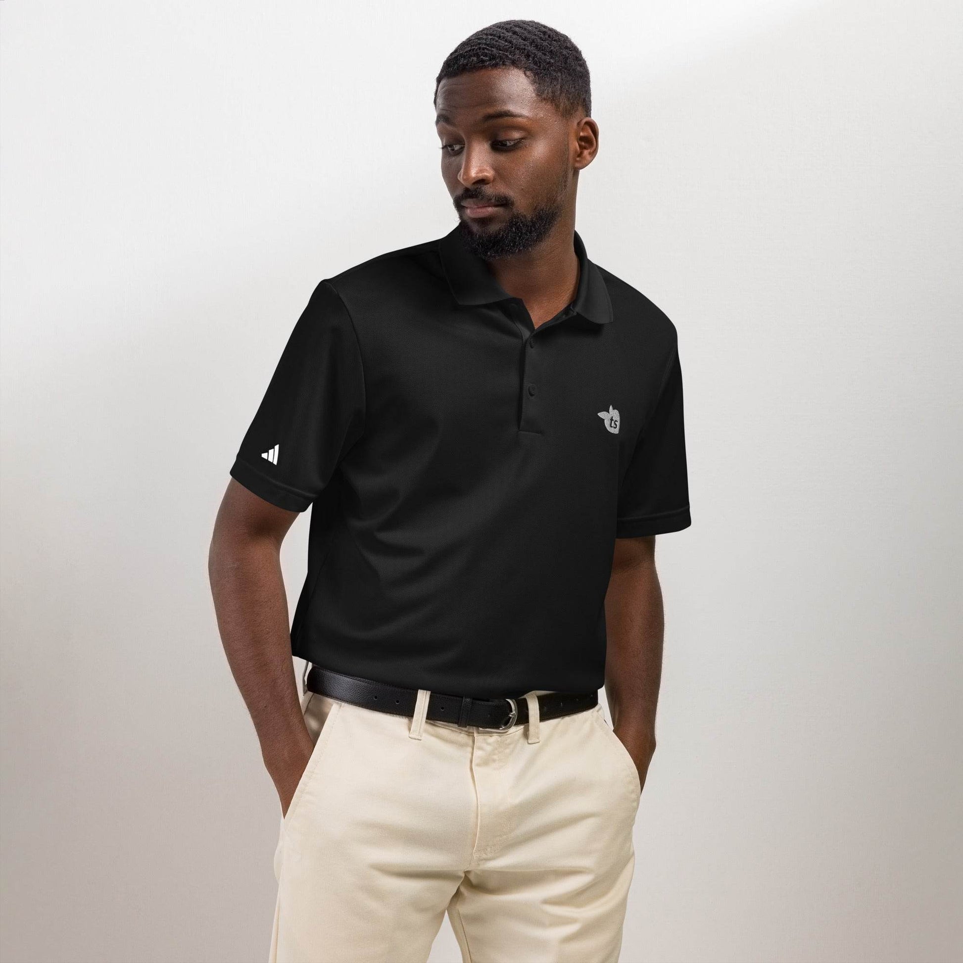 adidas® by tsgabrielle • Men’s • Sport Polo • Black - tsgabrielle