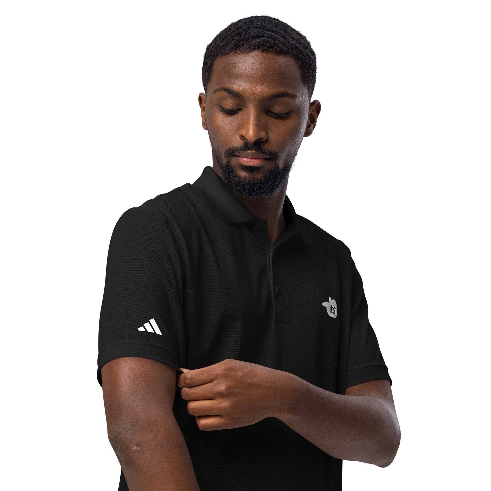 adidas® by tsgabrielle • Men’s • Sport Polo • Black - tsgabrielle