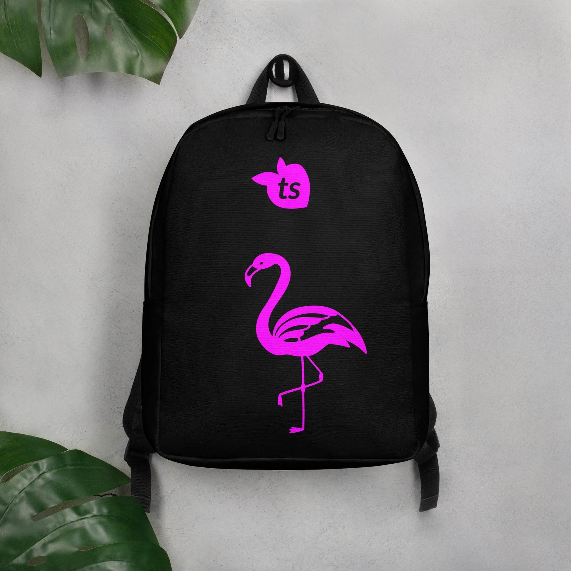 tsgabrielle • Flamant Rose • Minimalist Backpack - tsgabrielle