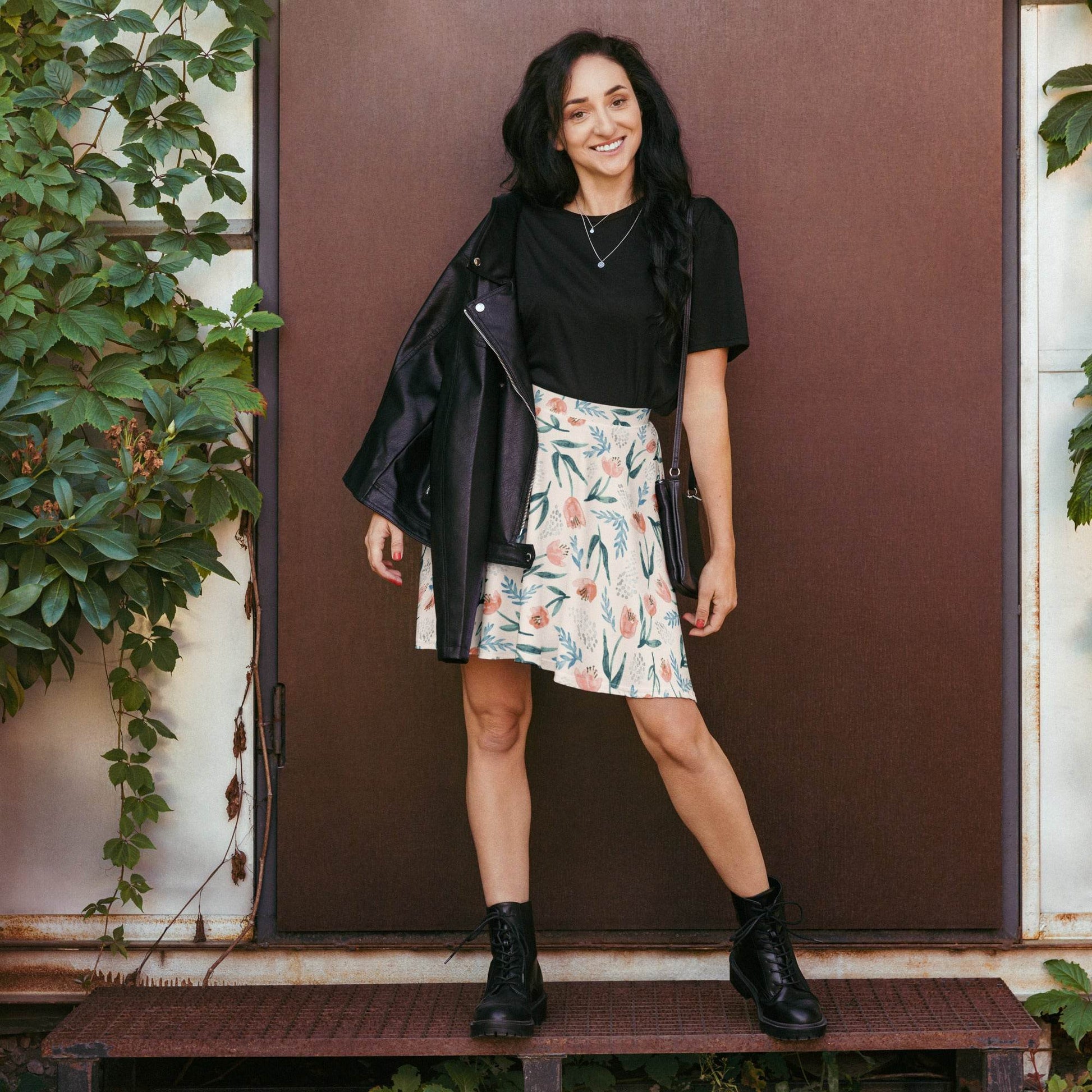 tsgabrielle • Trans / Women's • TransFLOWer • Skater Skirt - tsgabrielle