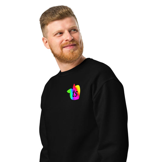 tsgabrielle • Men's • Pride 2025 • Crew Neck Sweatshirt • Black - tsgabrielle