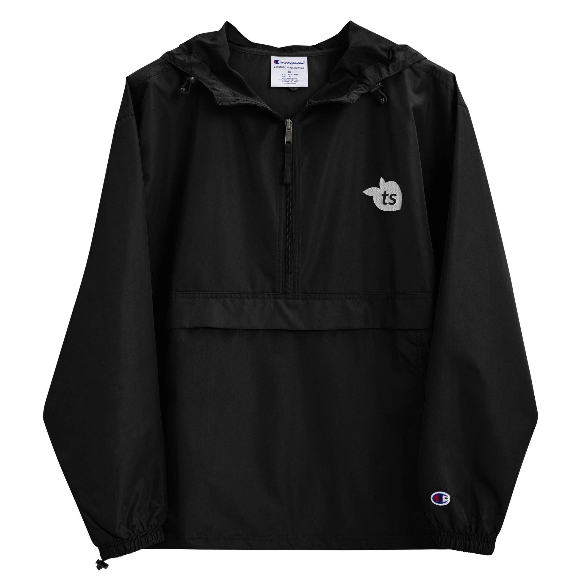 Champion® by tsgabrielle • Men’s • Packable Jacket • Black - tsgabrielle