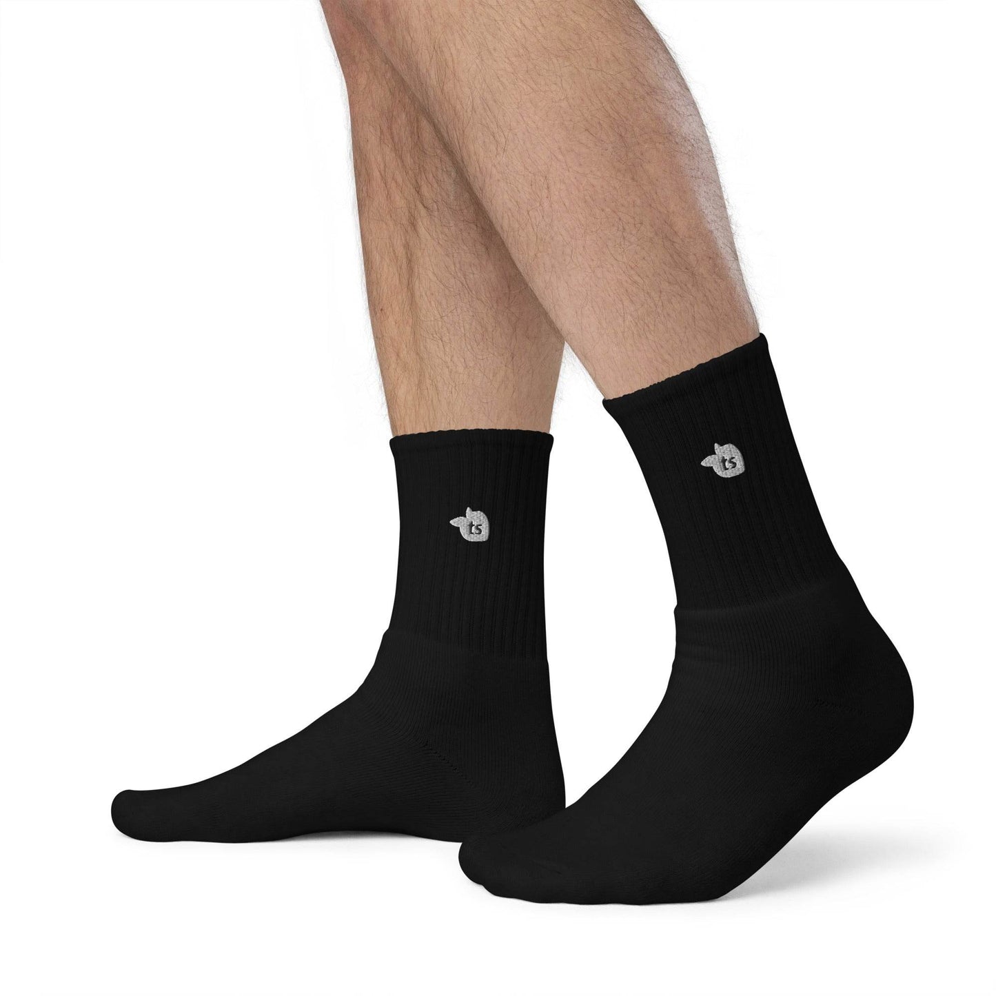 tsgabrielle • Men's • Embroidered Socks • Black - tsgabrielle