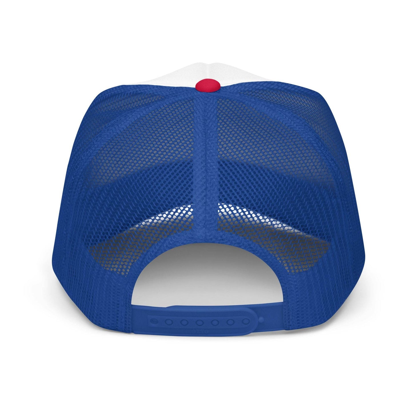 tsgabrielle • Foam Trucker Hat • Red and Blue - tsgabrielle