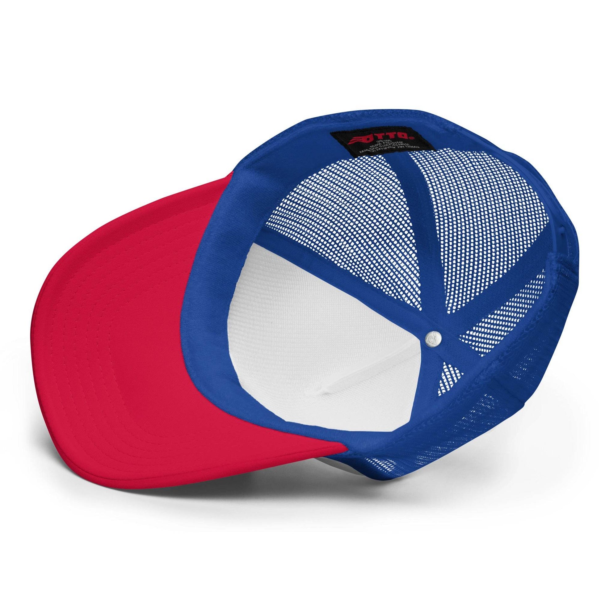 tsgabrielle • Foam Trucker Hat • Red and Blue - tsgabrielle