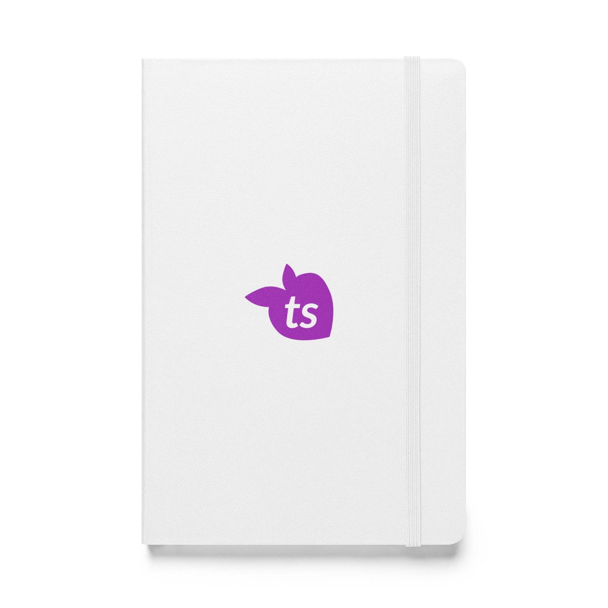 JournalBook® by tsgabrielle • Hardcover Bound Notebook • White - tsgabrielle