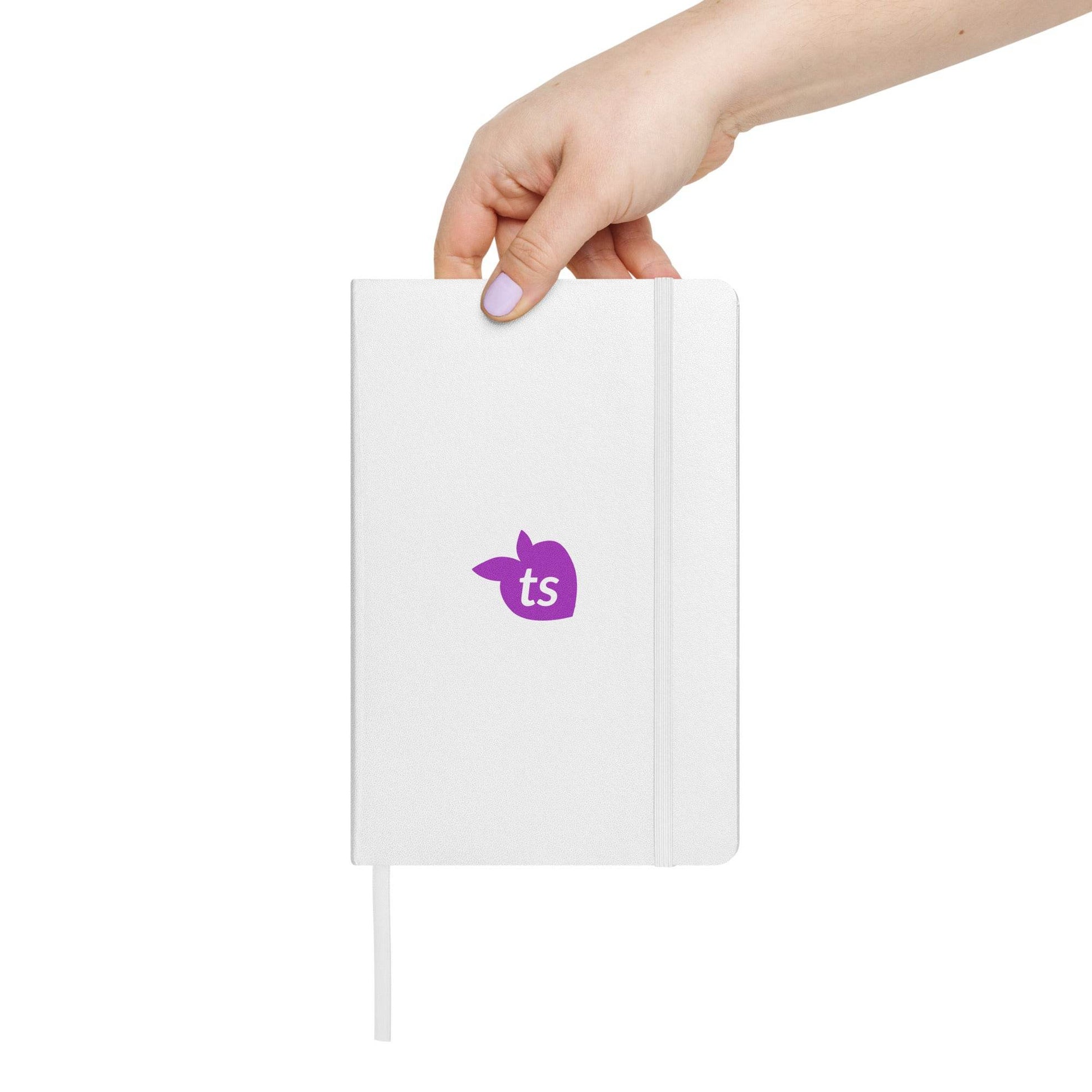 JournalBook® by tsgabrielle • Hardcover Bound Notebook • White - tsgabrielle