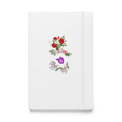 JournalBook® by tsgabrielle® • TransFLOWer • Hardcover Bound Notebook • White Product • Default Title