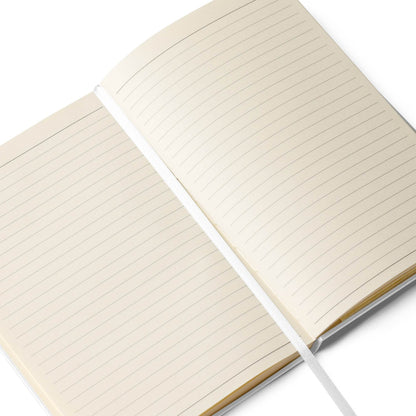 JournalBook® by tsgabrielle • TransFLOWer • Hardcover Bound Notebook • White - tsgabrielle