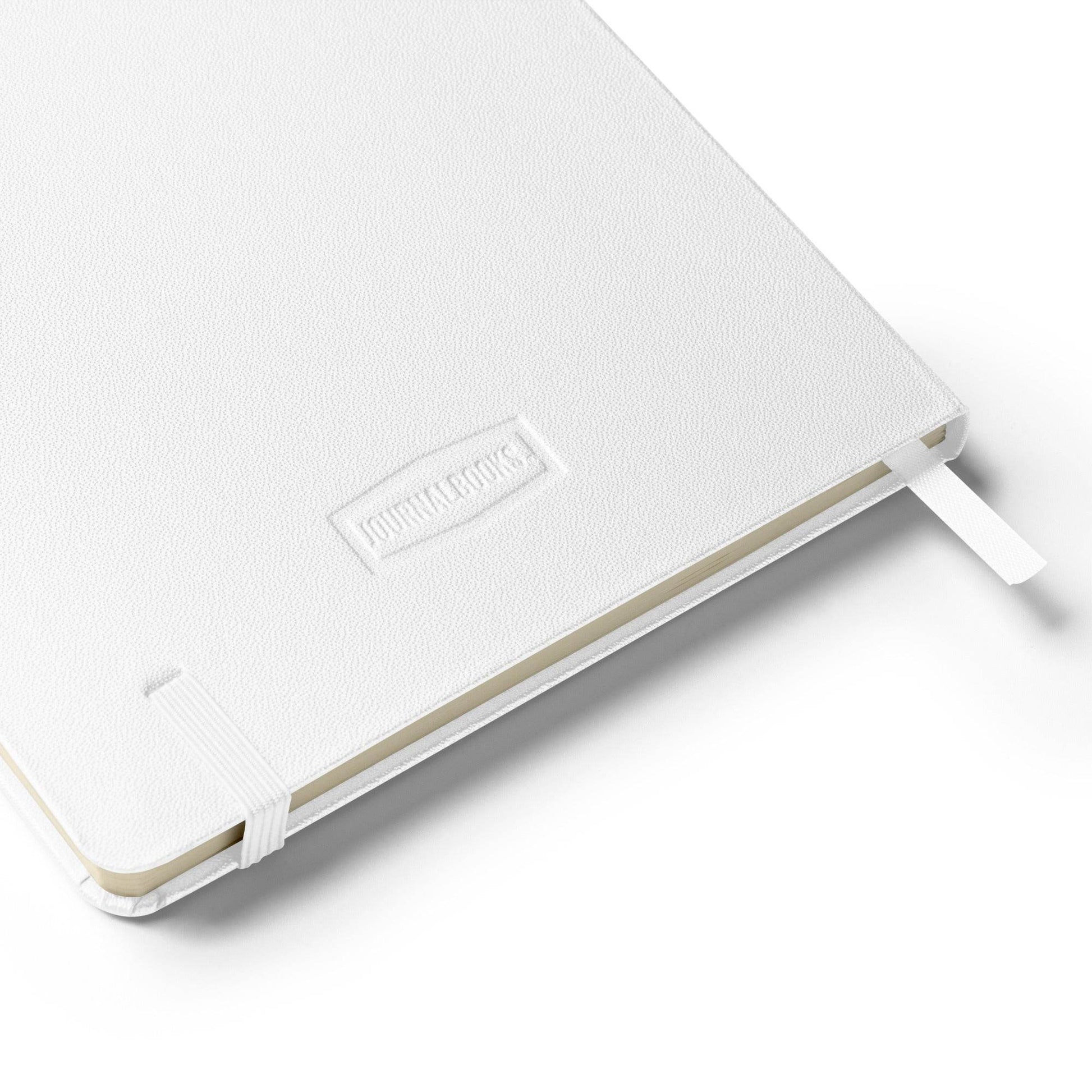 JournalBook® by tsgabrielle • Unicorn - Lunabelle • Hardcover Bound Notebook • White - tsgabrielle