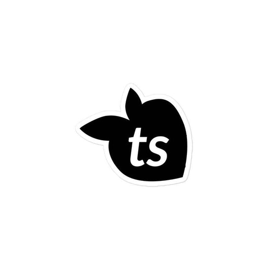 Bubble-Free Stickers Peach Black - tsgabrielle