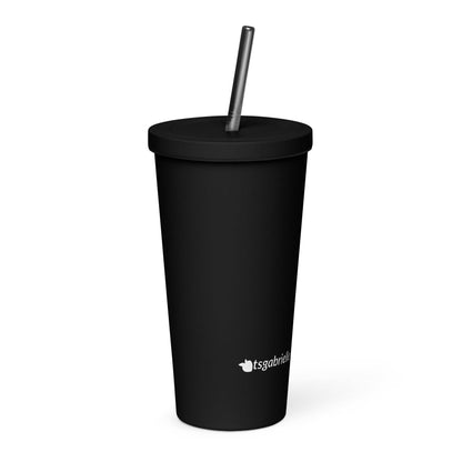 tsgabrielle • Pride 2025 • Insulated Tumbler with a Straw • 20 oz - 600 ml - tsgabrielle