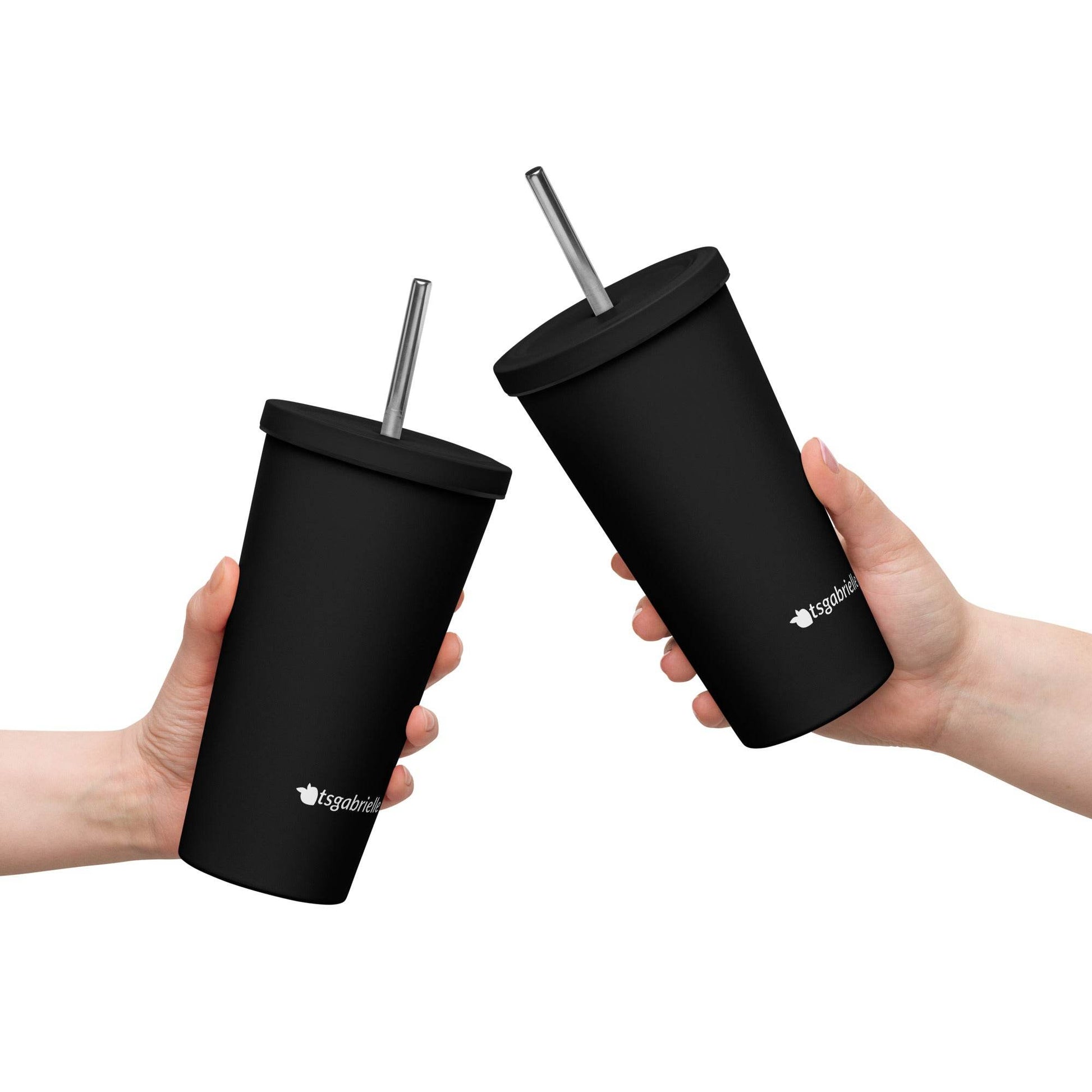 tsgabrielle • Pride 2025 • Insulated Tumbler with a Straw • 20 oz - 600 ml - tsgabrielle