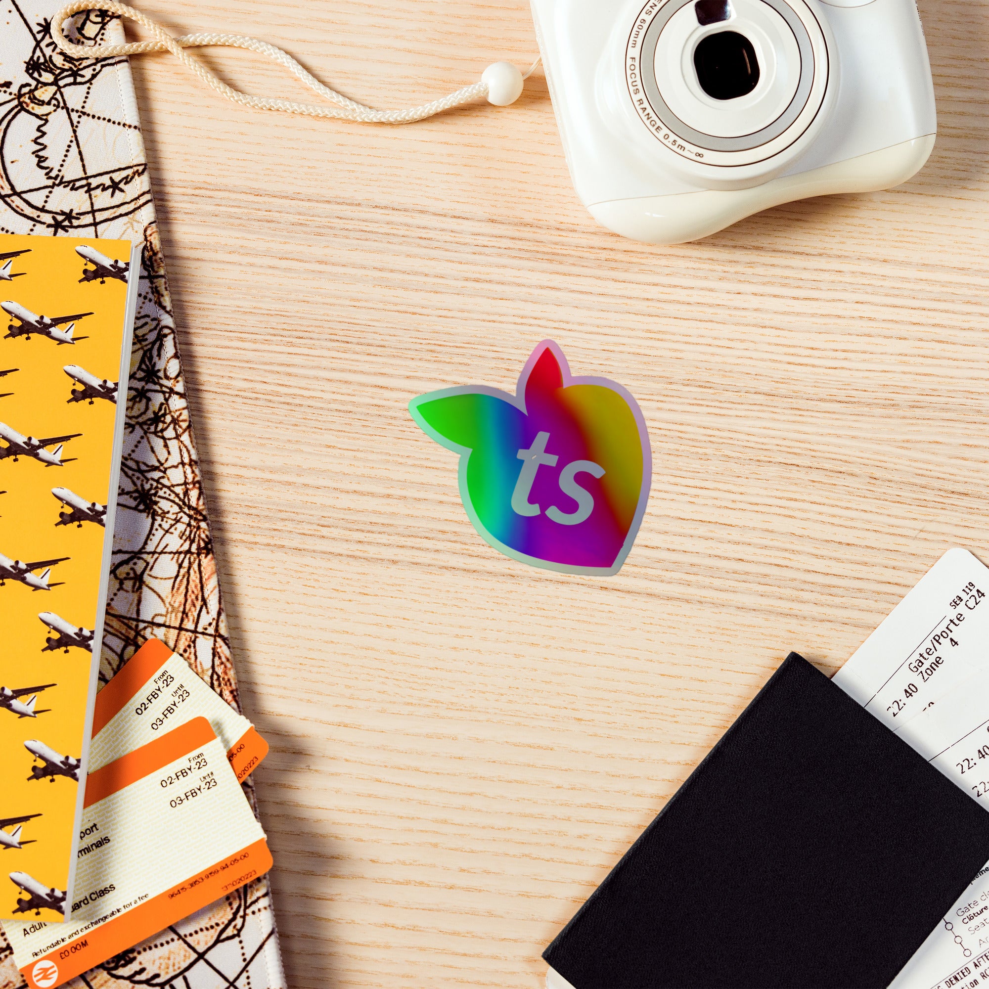 tsgabrielle® • 🌈Pride 25 • Holographic Stickers • 3 Sizes