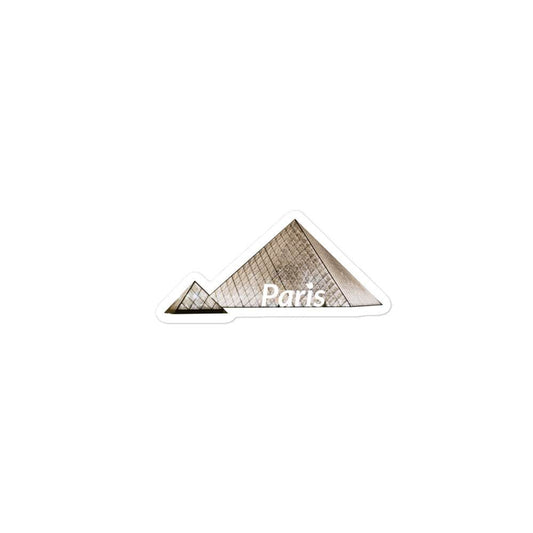 tsgabrielle • Paris - The Louvre Pyramid • Bubble-Free Sticker • 3 Sizes - tsgabrielle