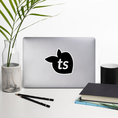 tsgabrielle • Bubble-Free Stickers • Black Peach • 3 Sizes