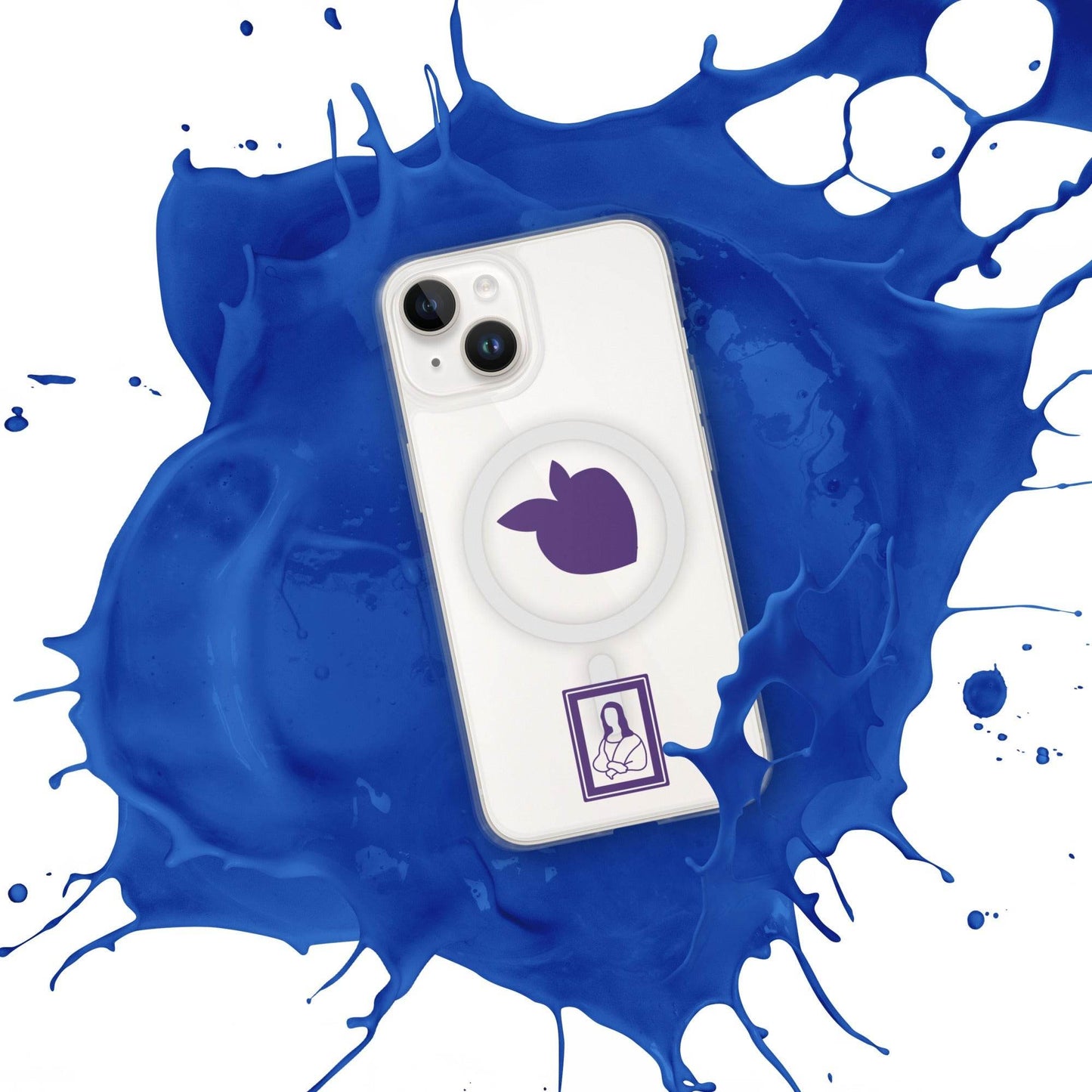 tsgabrielle • Paris - Da Vinci • Case Compatible with iPhone® • Clear • MagSafe® • Latest Models - tsgabrielle