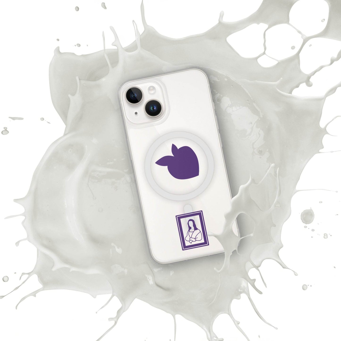 tsgabrielle • Paris - Da Vinci • Case Compatible with iPhone® • Clear • MagSafe® • Latest Models - tsgabrielle