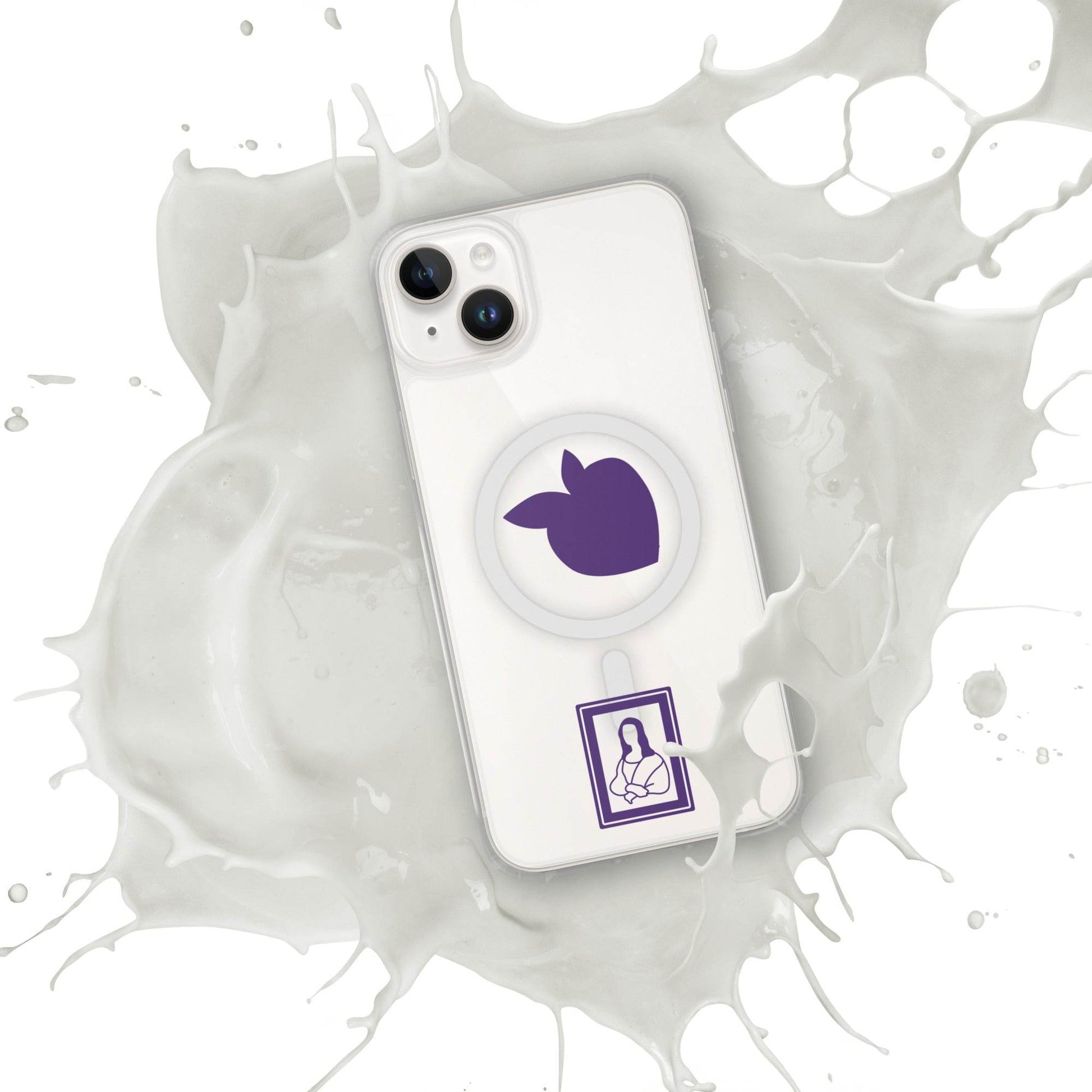 tsgabrielle • Paris - Da Vinci • Case Compatible with iPhone® • Clear • MagSafe® • Latest Models - tsgabrielle