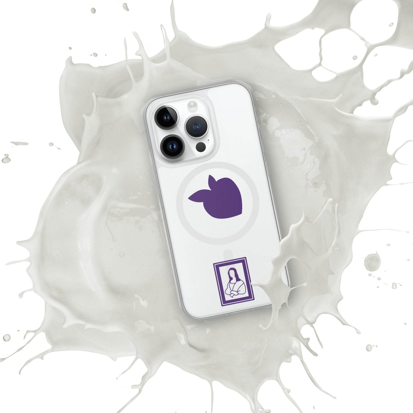tsgabrielle • Paris - Da Vinci • Case Compatible with iPhone® • Clear • MagSafe® • Latest Models - tsgabrielle