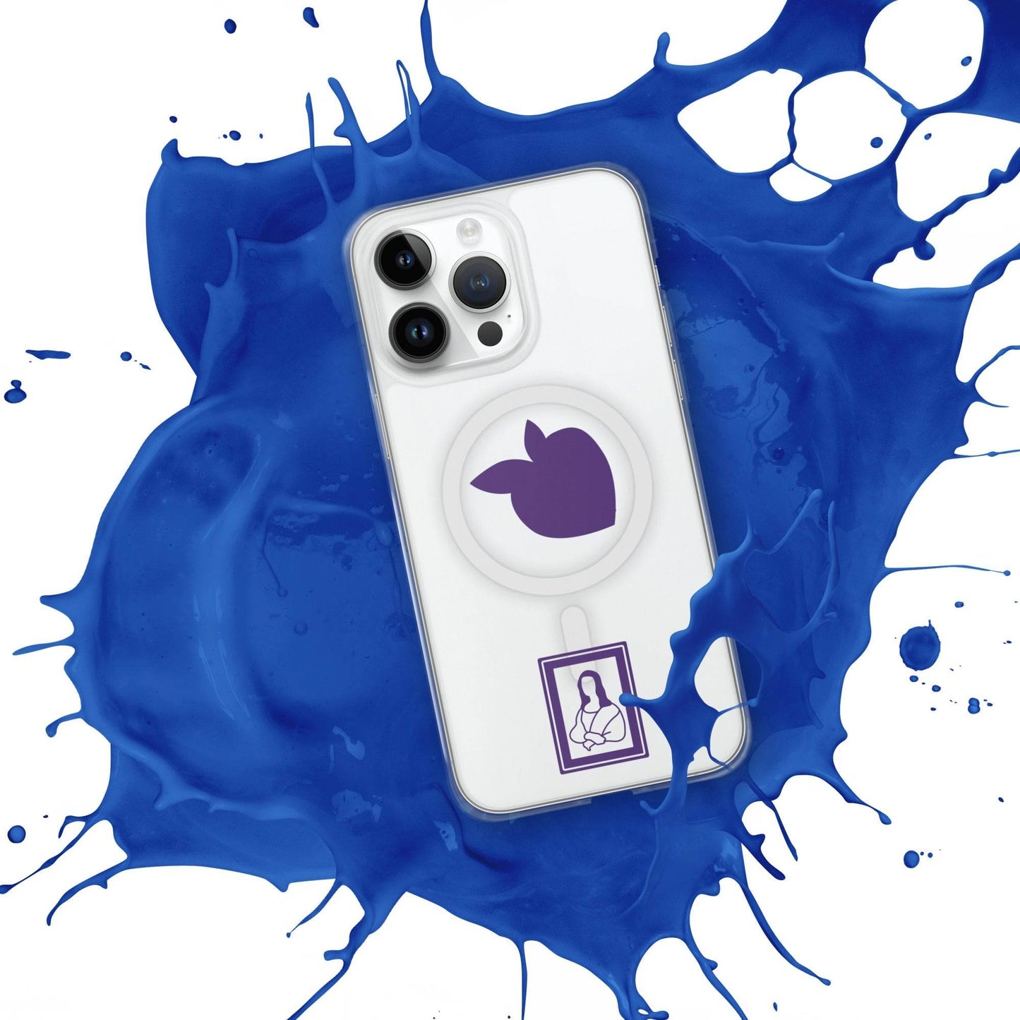 tsgabrielle • Paris - Da Vinci • Case Compatible with iPhone® • Clear • MagSafe® • Latest Models - tsgabrielle