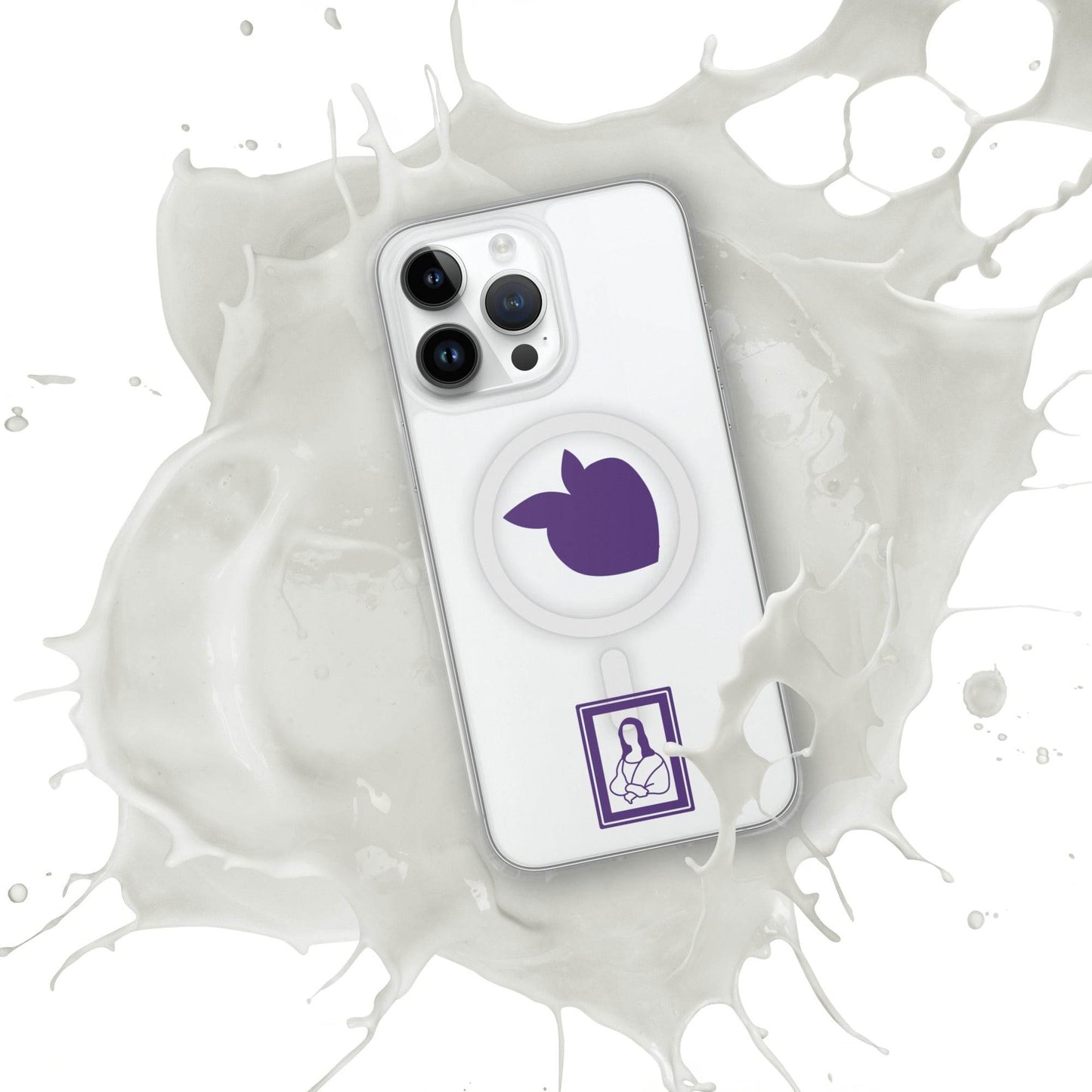 tsgabrielle • Paris - Da Vinci • Case Compatible with iPhone® • Clear • MagSafe® • Latest Models - tsgabrielle