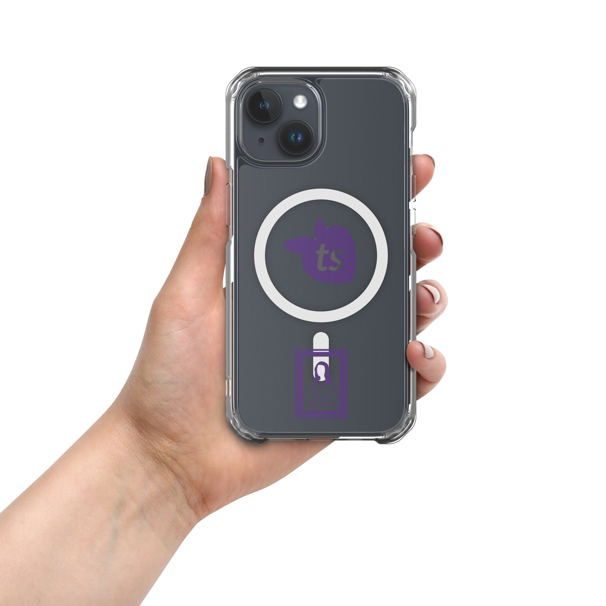 tsgabrielle® • Paris - Da Vinci • Case Compatible with iPhone® • Clear • MagSafe® • Latest Models •